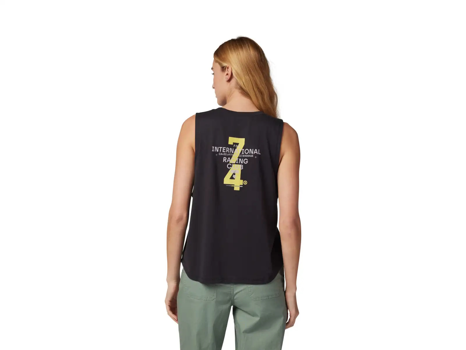 Fox Numerical Biker damski top Black