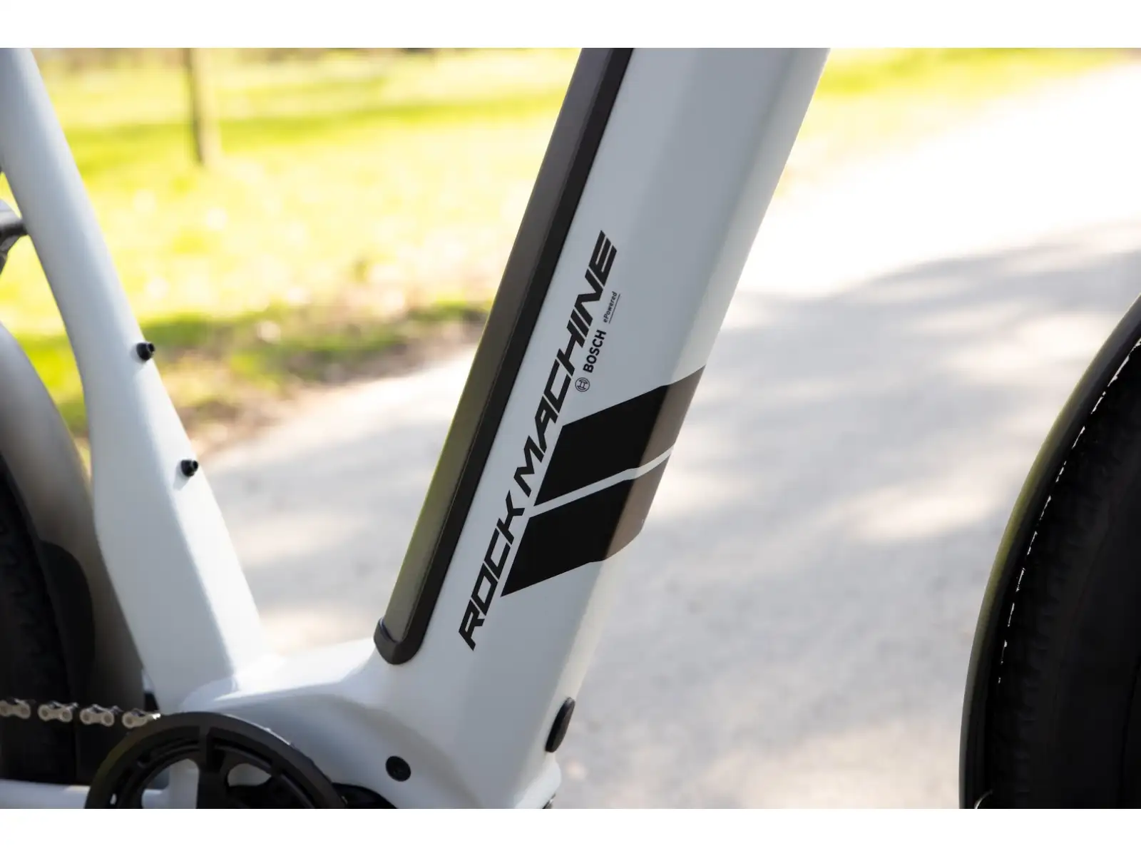 Rock Machine eRokk B70T niski rower elektryczny Matte Limerock Grey