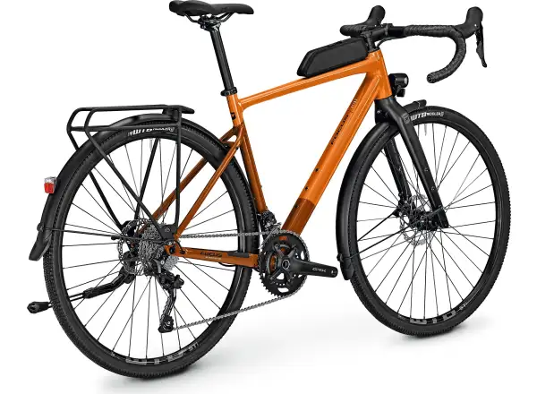 Focus Atlas 6.7 EQP DI gravel rower Rustorange Glossy/Rustbrown Glossy