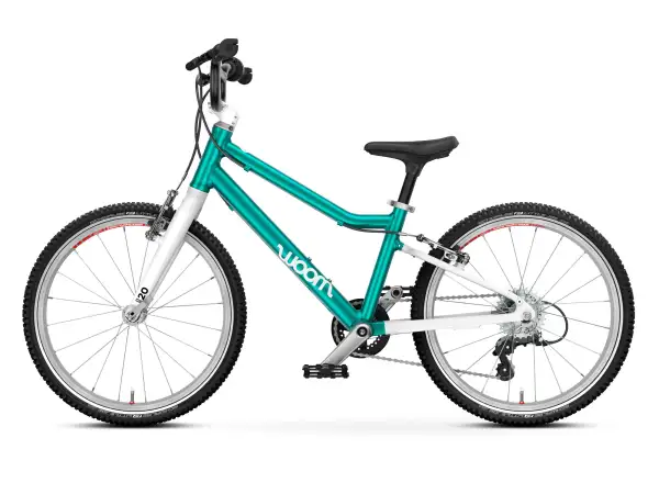 Woom GO 4 rower dziecięcy 20" Metallic Turquoise