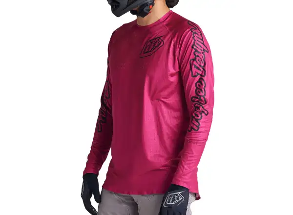 Troy Lee Designs Sprint Ultra męska koszulka z długim rękawem Mono Berry