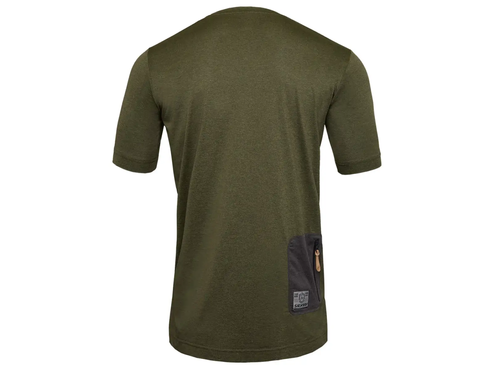 Silvini Galatro męska koszulka krótki rękaw Olive/Charcoal