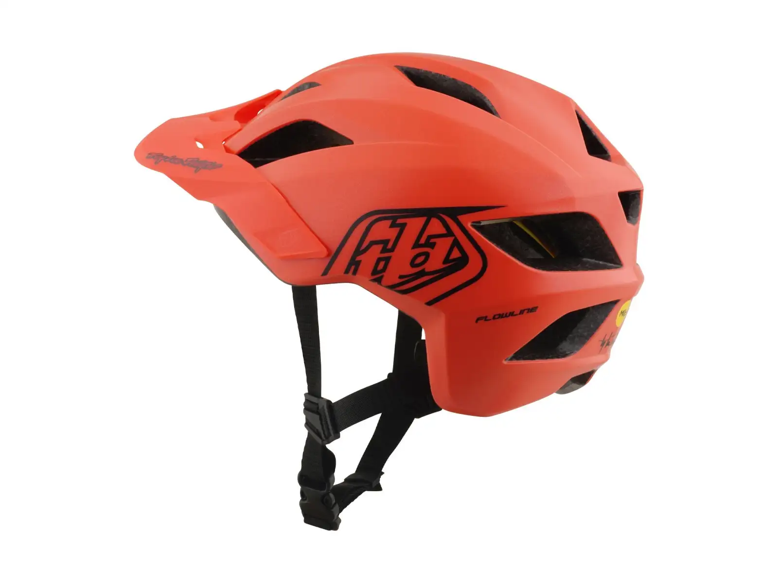 Troy Lee Designs Flowline Mips kask dziecięcy Point Coral/Charcoal