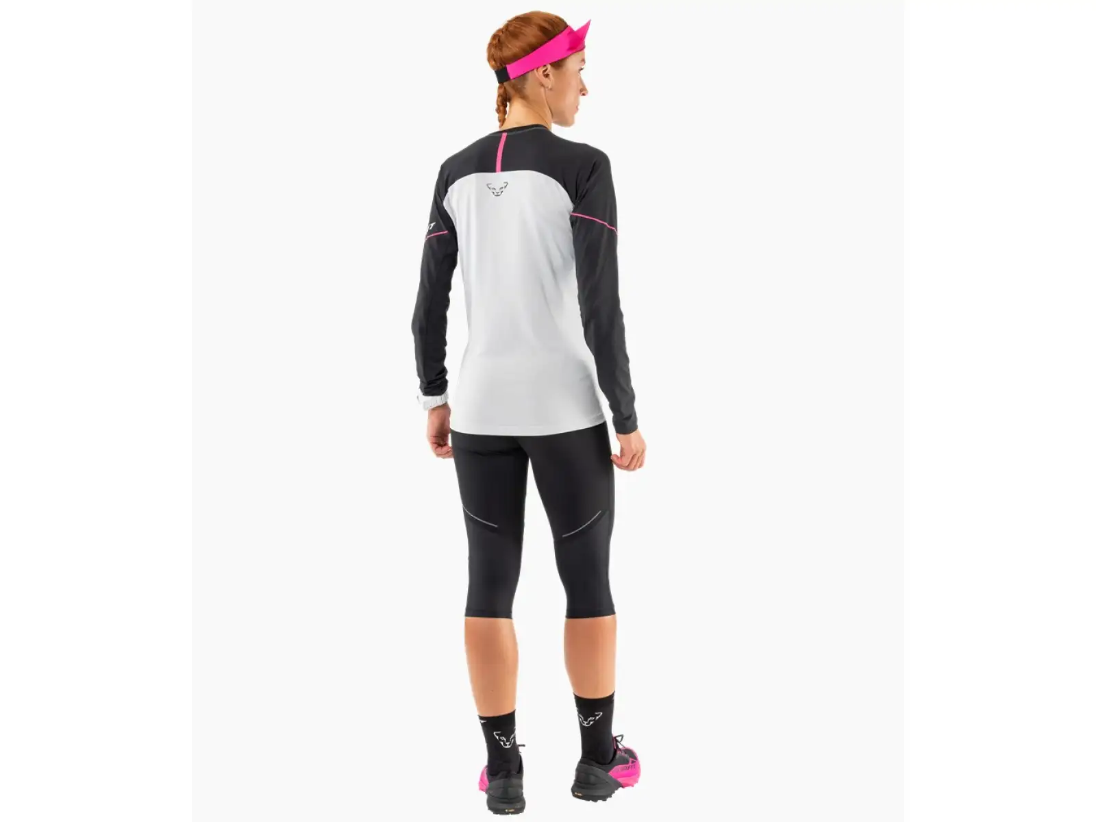 Dynafit Alpine Pro damska koszulka dlugi rekaw Blueberry/Mokarosa