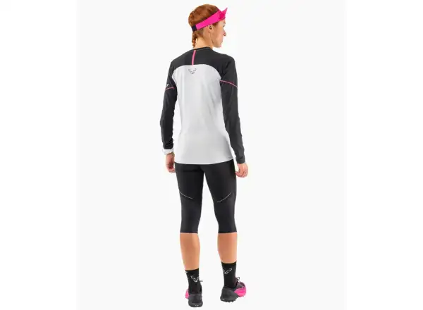 Dynafit Alpine Pro damska koszulka dlugi rekaw Blueberry/Mokarosa