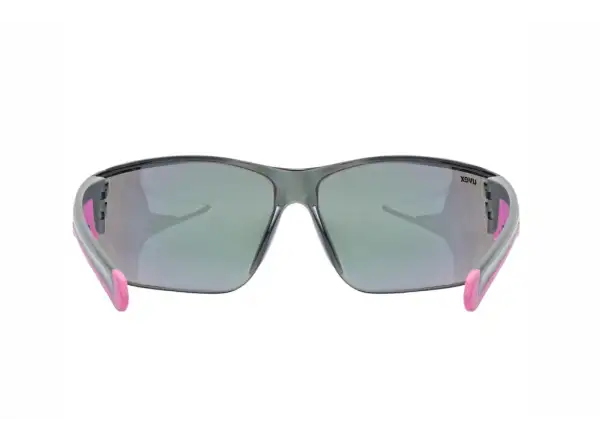 Uvex Equate okulary Grey/Pink Matt/Mirror Pink