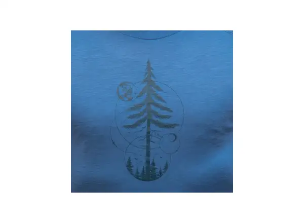 Sensor Merino Air Earth męska koszulka krótki rękaw Riviera Blue