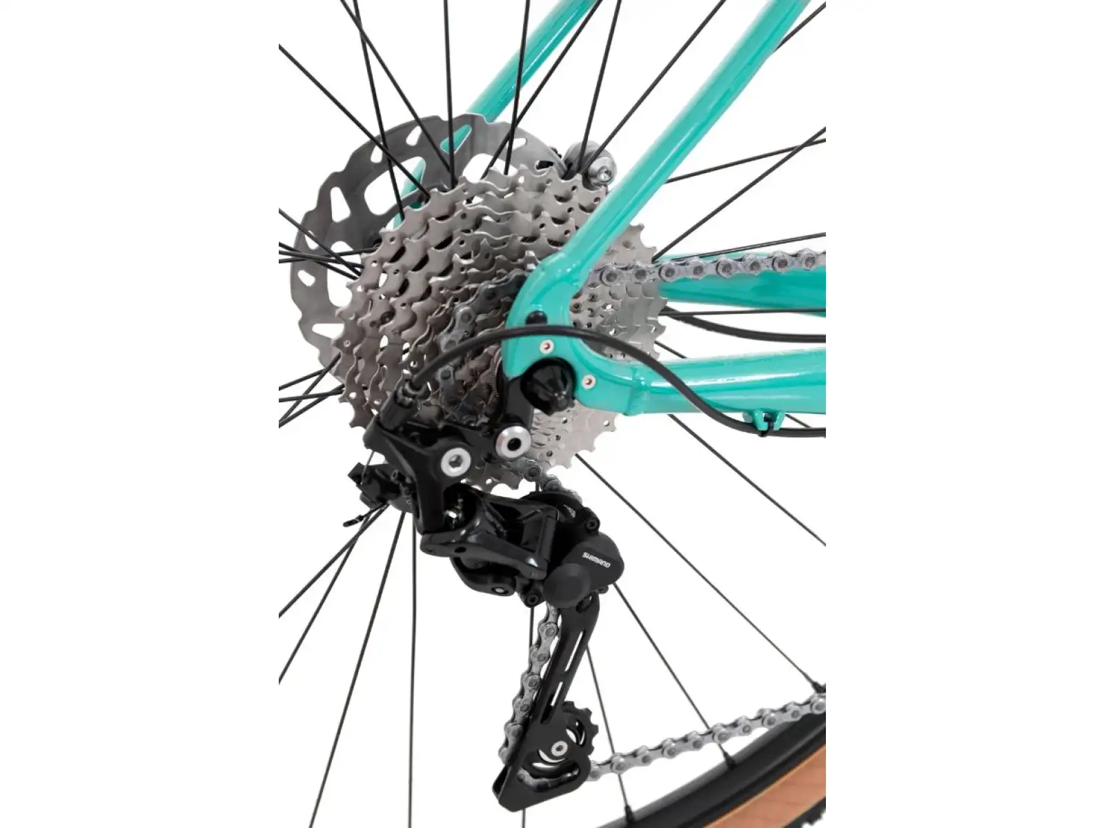 Rock Machine GravelRide 500 gloss light slate/black/silver gravel rower