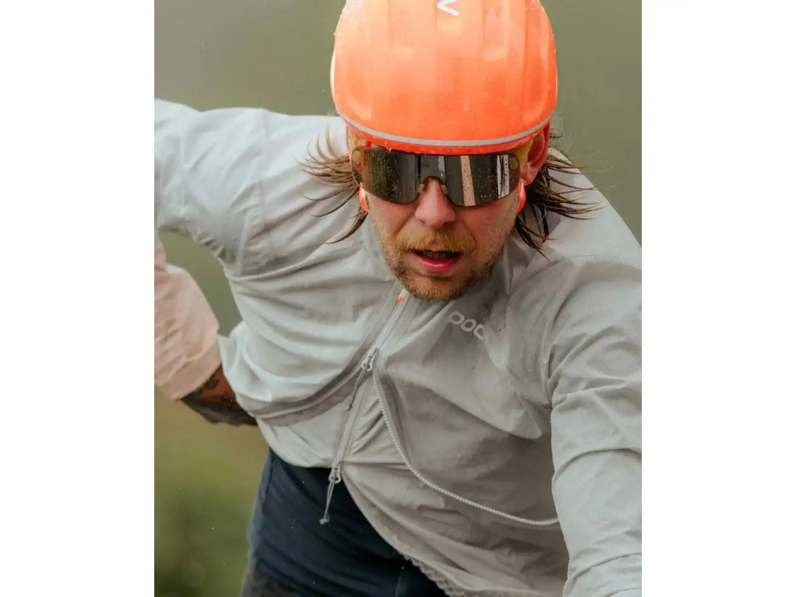 POC Ventral Tempus MIPS kask Fluorescent Orange AVIP
