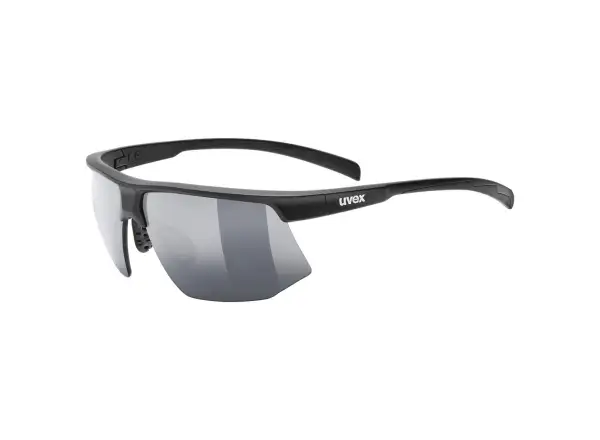 Uvex Aerios okulary sportowe Black Matt/Smoke