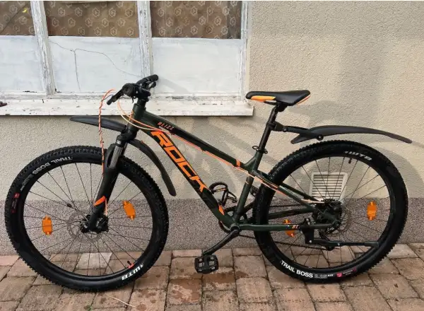 Rock Machine Blizz 24" HD dziecięcy rower górski Matte Khaki/Neon Orange/Black