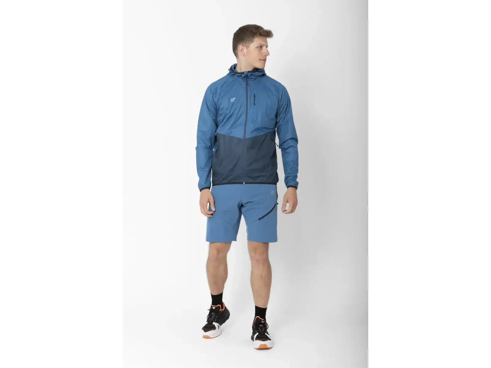 2117 of Sweden Vassbacken męska softshellowa kurtka Blue