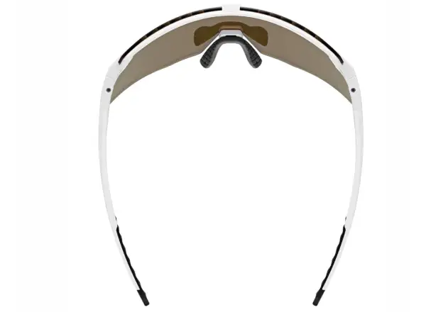 Uvex Pace Stage ColorVision Small okulary White Matt/Mirror Green
