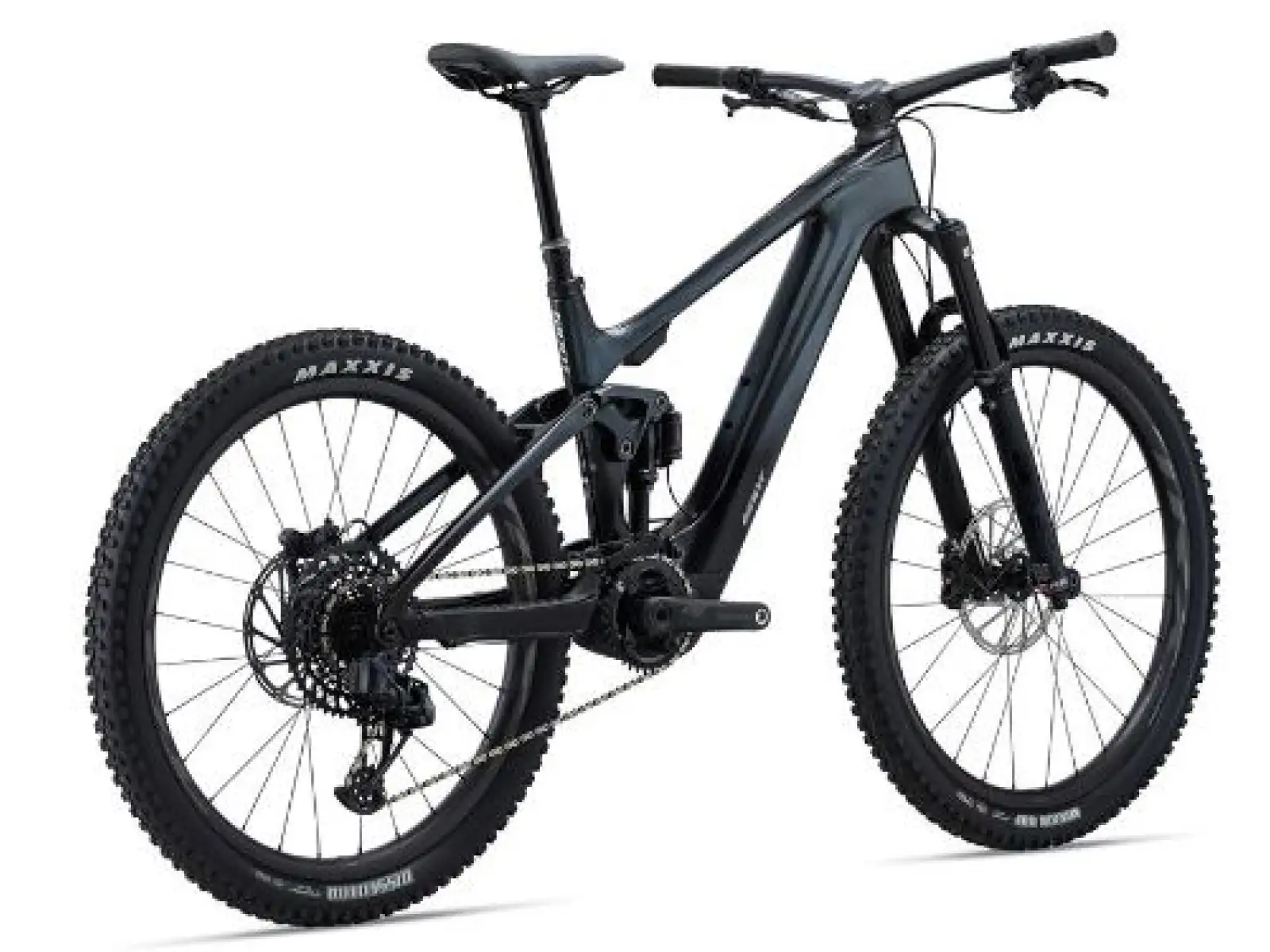 Giant Trance X Advanced E+ EL 1 górski rower elektryczny z pełnym zawieszeniem Gunmetal Black/Black