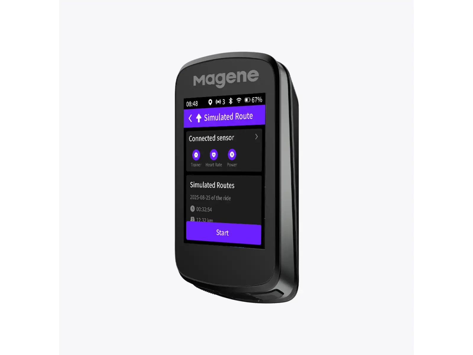Magene C606 V2 GPS komputer rowerowy