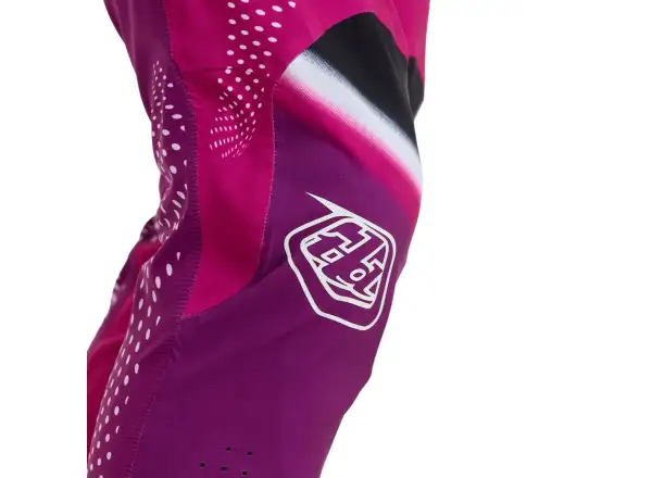 Troy Lee Designs x SRAM Sprint męskie spodnie Radioscape Fuchsia