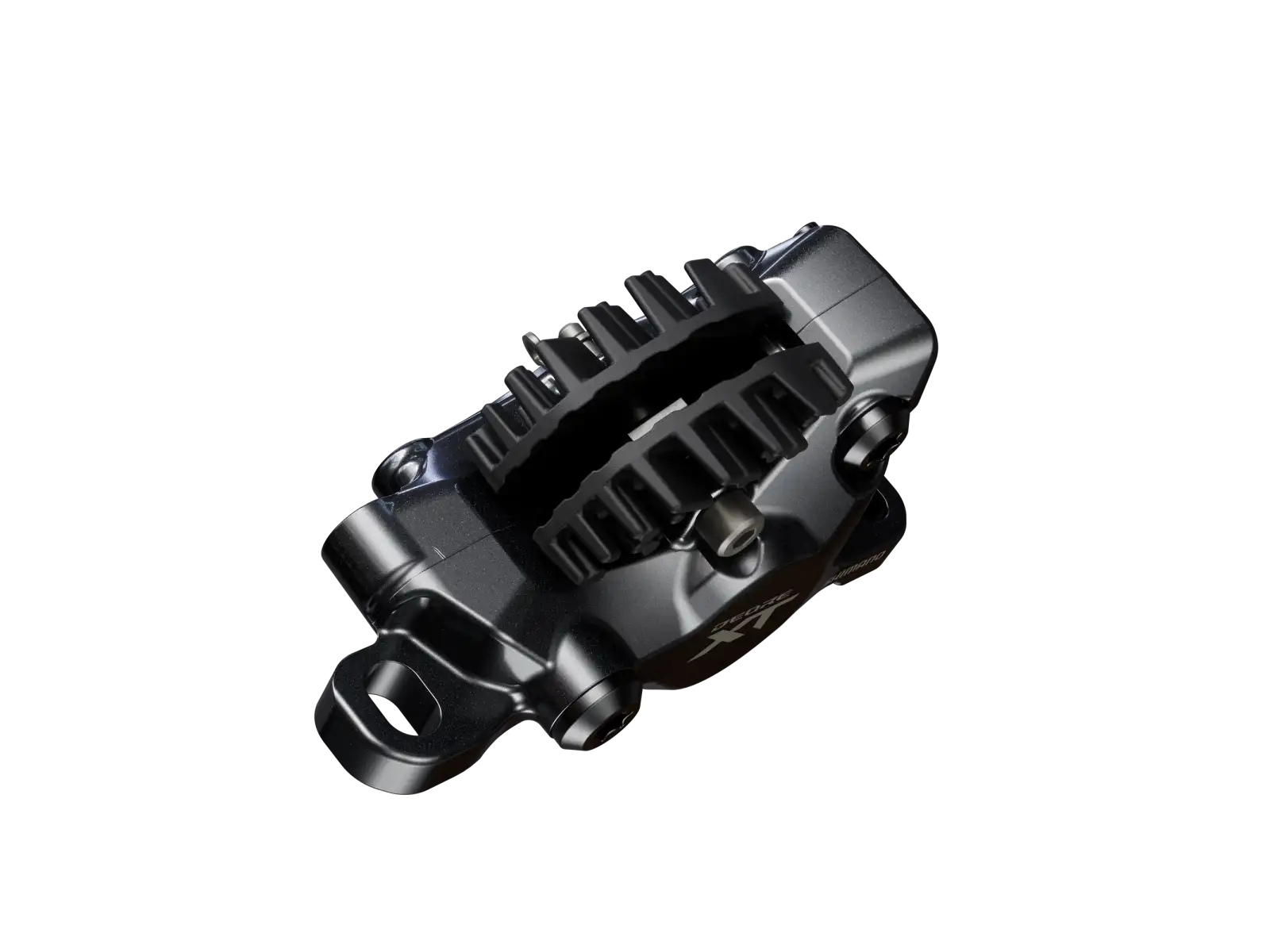 Shimano Deore XT BR-M8200 zacisk hamulcowy - metalowe okładziny z radiatorem
