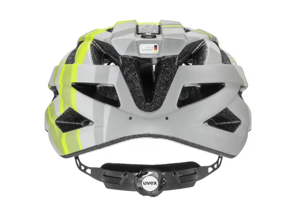 Uvex Air Wing CC kask Grey/Lime Mat