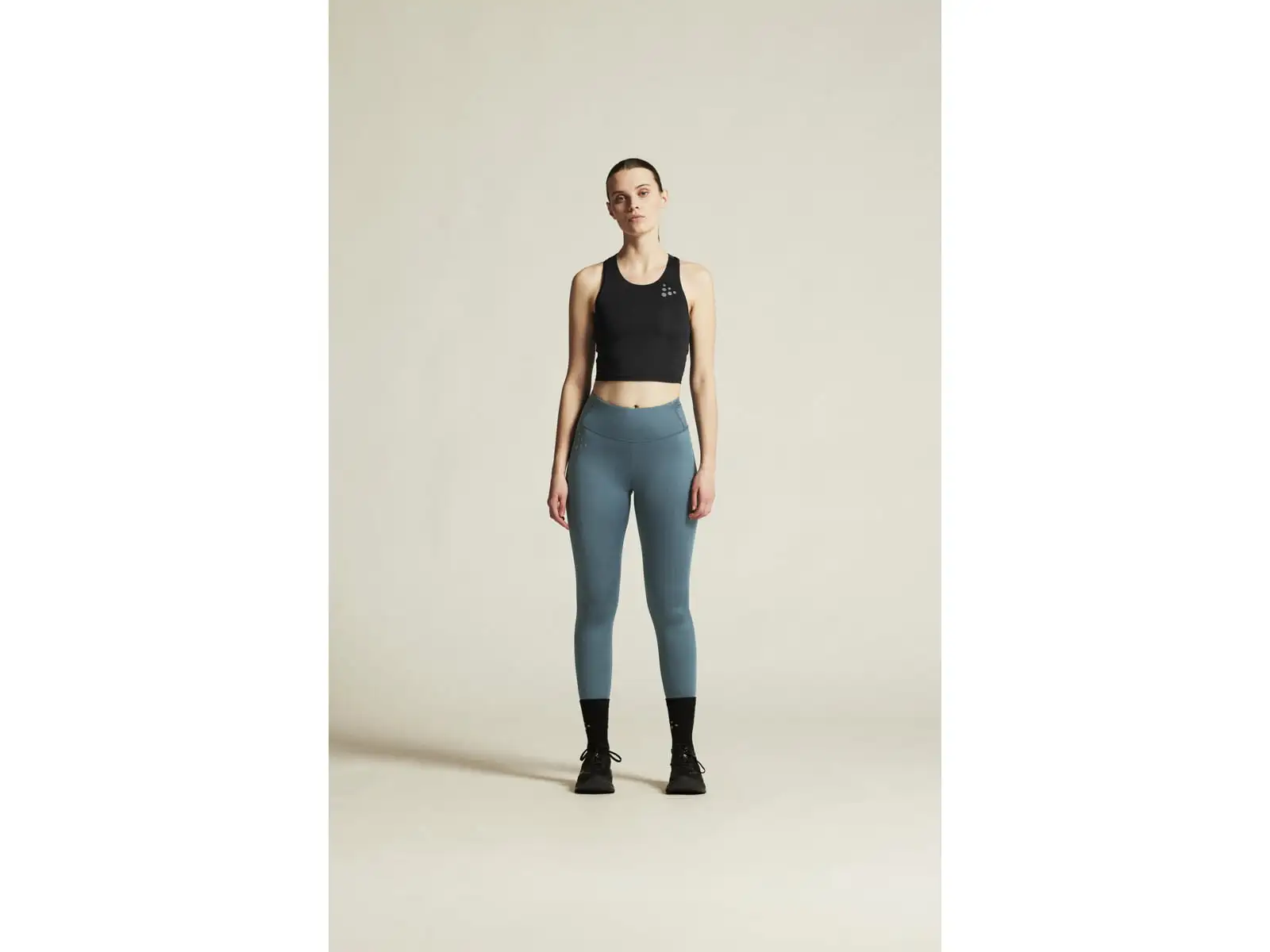 Craft Pro Hypervent Cropped 2 damski top czarna