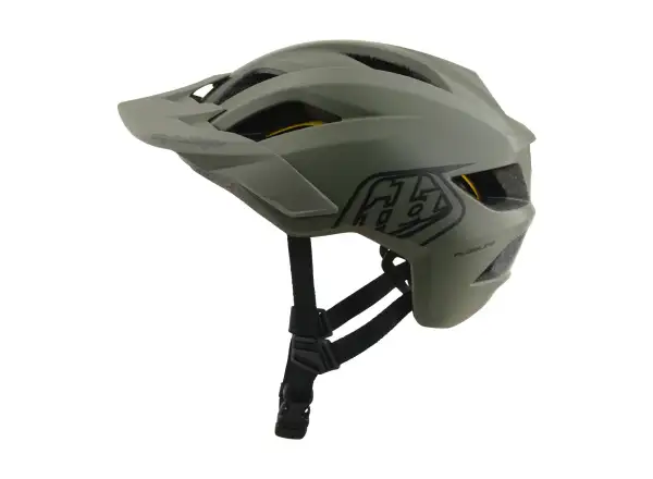 Troy Lee Designs Youth Flowline MIPS kask dziecięcy Point Army/Phantom