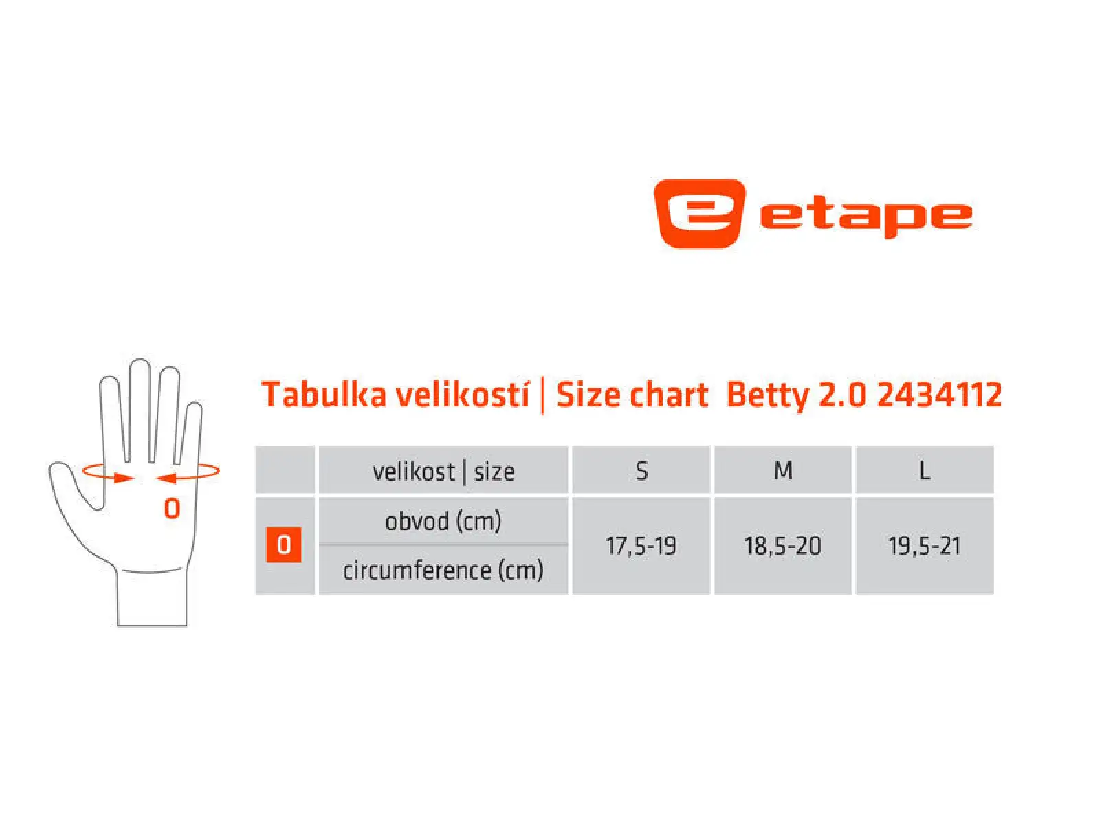 Etape Betty 2.0 damskie rękawice czarna/różowa