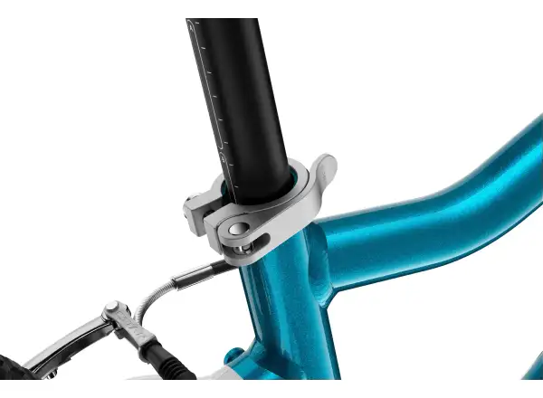 Woom GO 3 Automagic rower dziecięcy 16" Metallic Blue