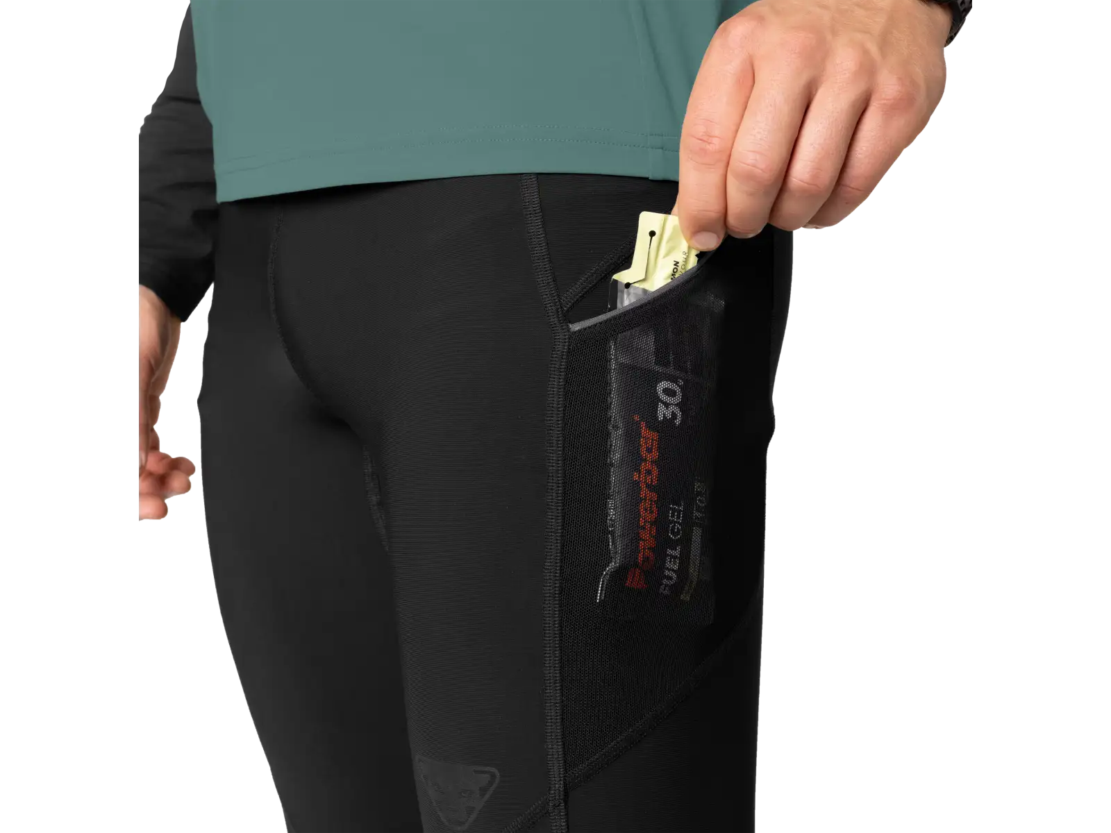 Dynafit Alpine 3/4 męskie spodnie biegowe Black Out