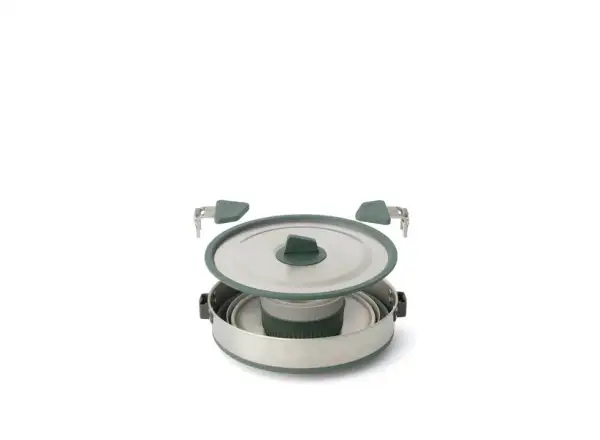 Sea to Summit Detour Stainless Steel Collapsible One Pot Cook Set 3L składany garnek w zestawie