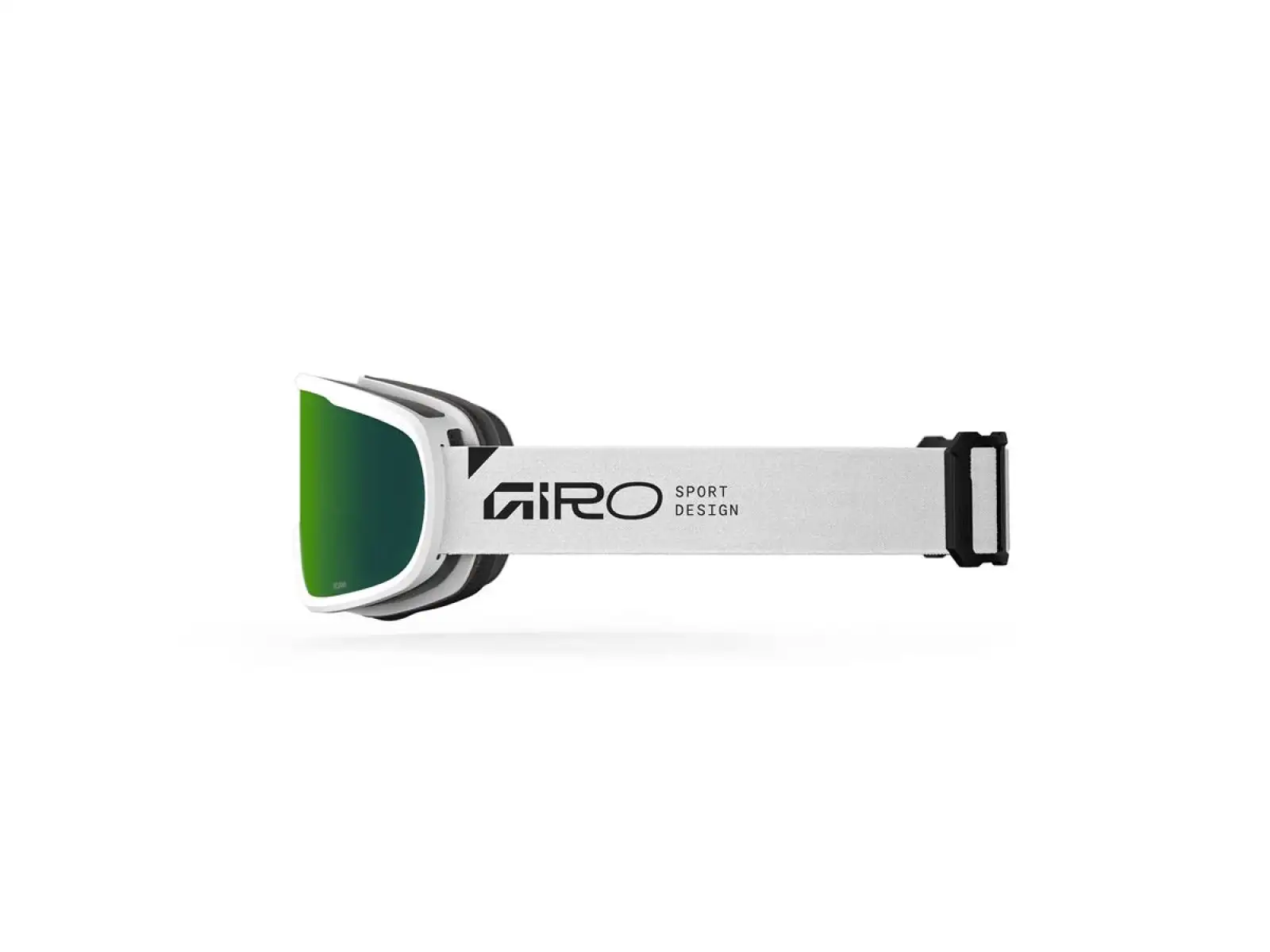 Giro Roam gogle narciarskie White Stacked/Loden Green/Yellow (2 szyby)