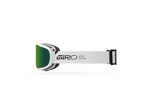 Giro Roam gogle narciarskie White Stacked/Loden Green/Yellow (2 szyby)