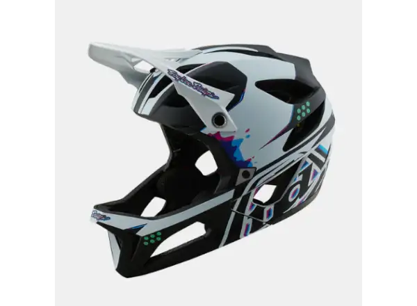 Troy Lee Designs Stage kask Trooper White