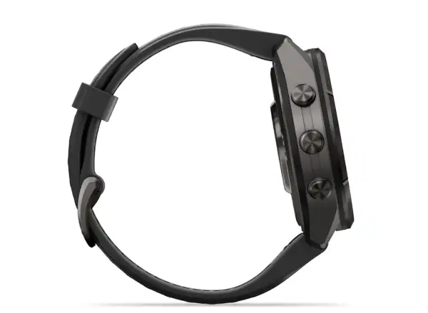 Garmin Fénix 9 Pro inReach 43 mm inteligentny zegarek Carbon Gray DLC Titanium Black/Pebble Gray