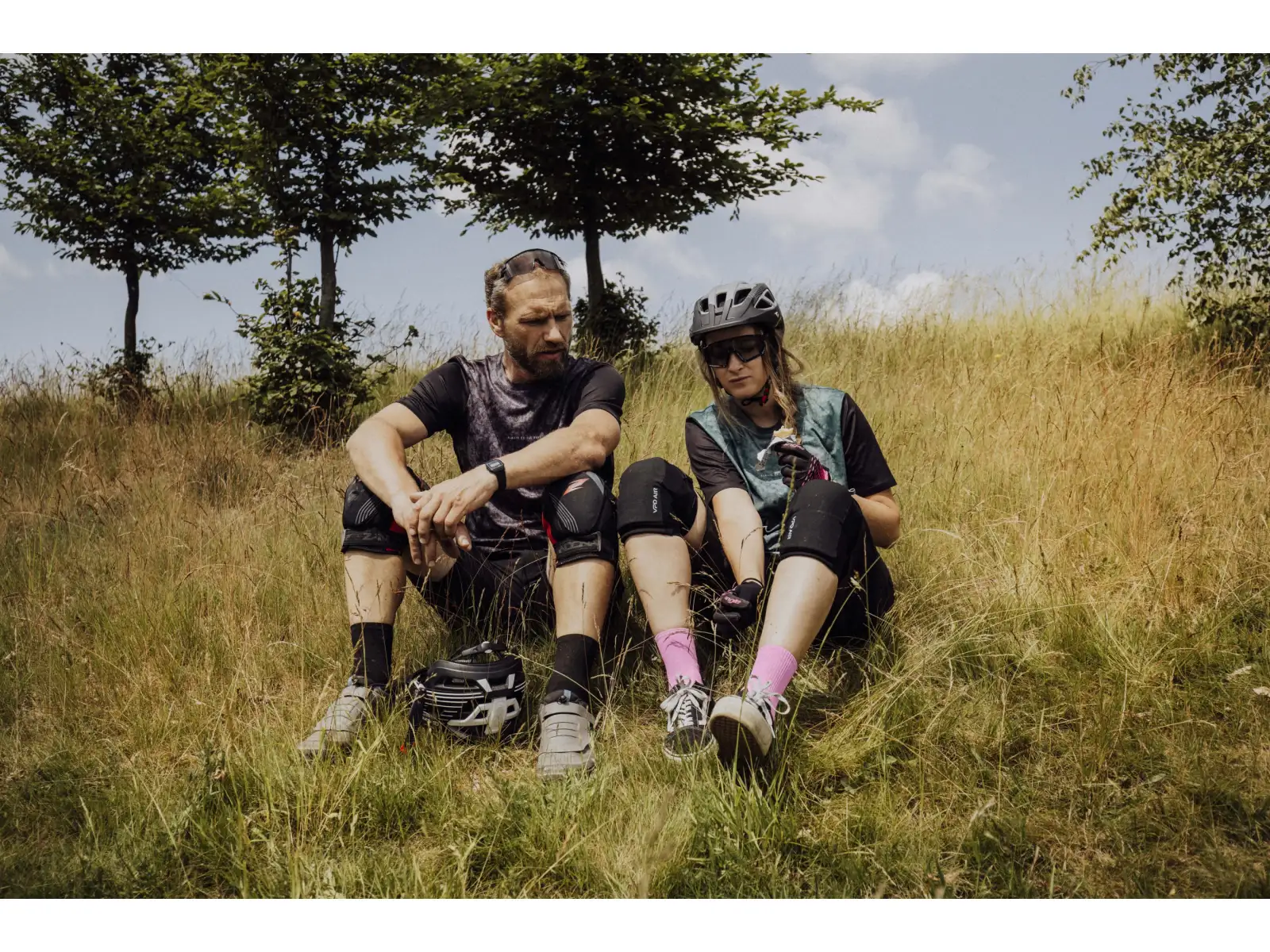 Force MTB Move męska koszulka z krótkim rękawem czarna