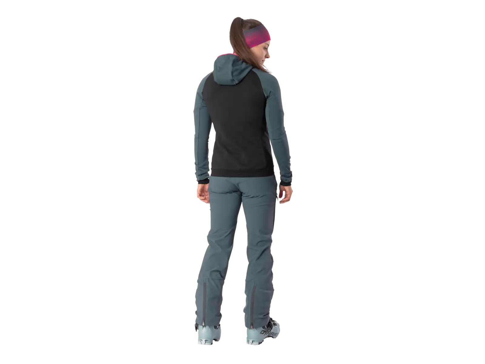 Dynafit Radical Polartec Hooded damska kurtka Cinder/0910