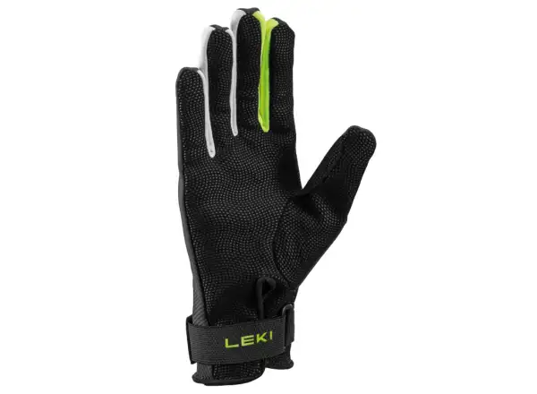 Leki Guide rękawice Charcoal/Neon yellow/White