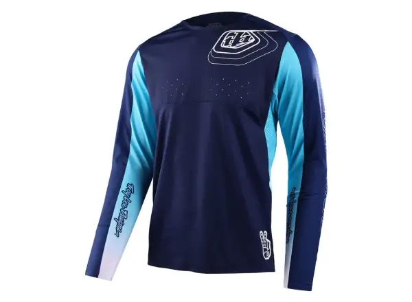 Troy Lee Designs Sprint męska koszulka z długim rękawem richter navy
