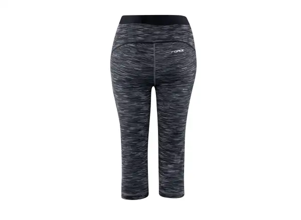 Force Lady Fit 3/4 spodenki bez wkładki czarna