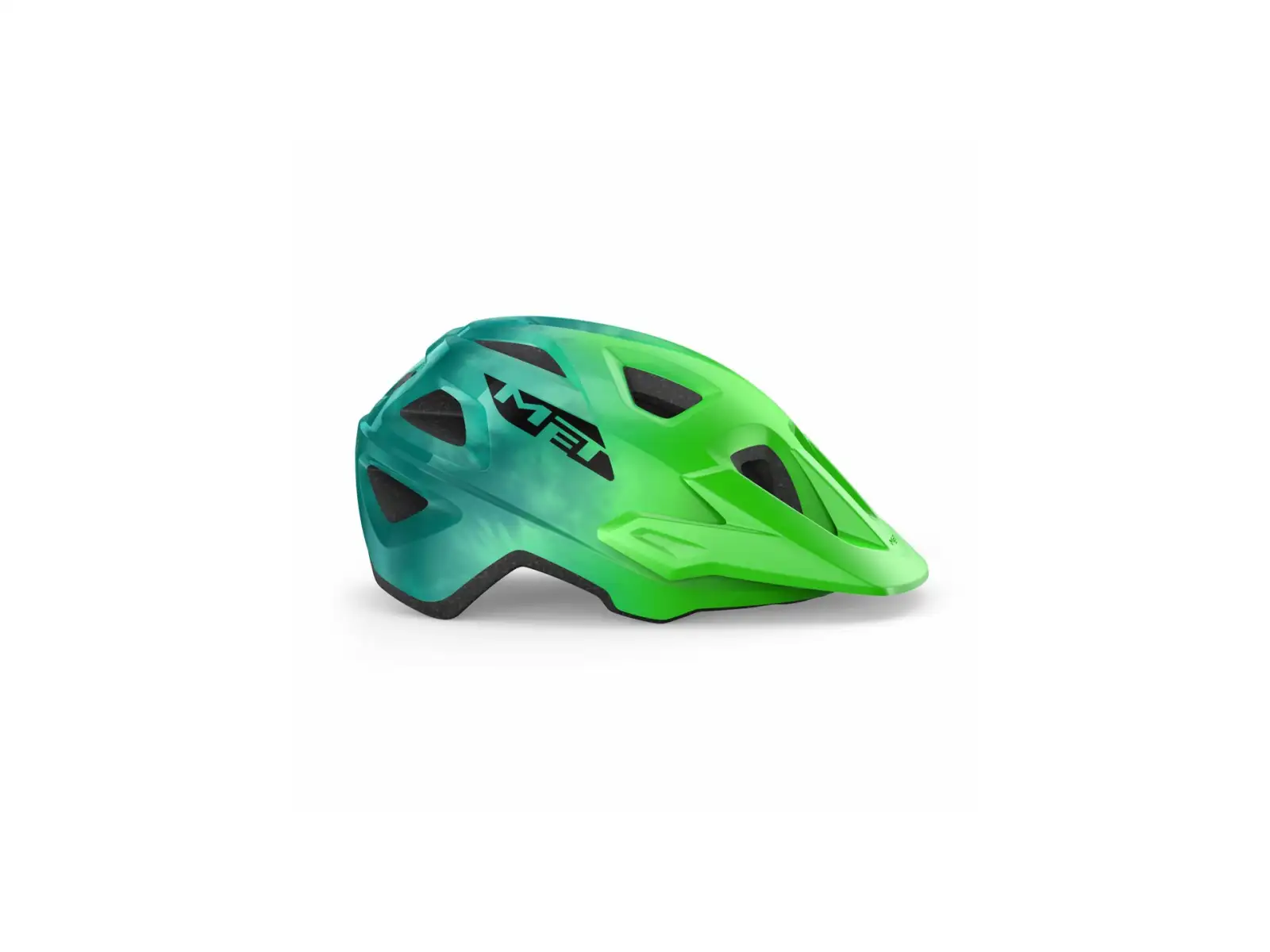 MET Eldar junior kask zielona tie-dye rozmiar Uni (52-57 cm)