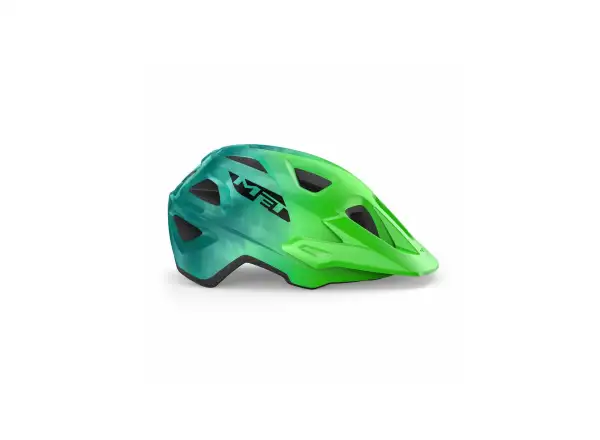 MET Eldar junior kask zielona tie-dye rozmiar Uni (52-57 cm)