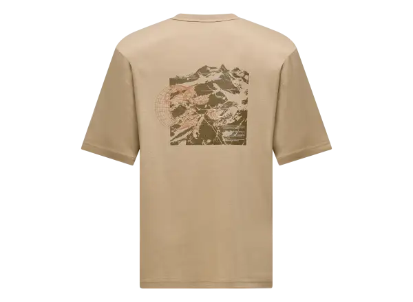 Salewa Eagle Glacier Loose T-shirt męska koszulka krótki rękaw Quicksand