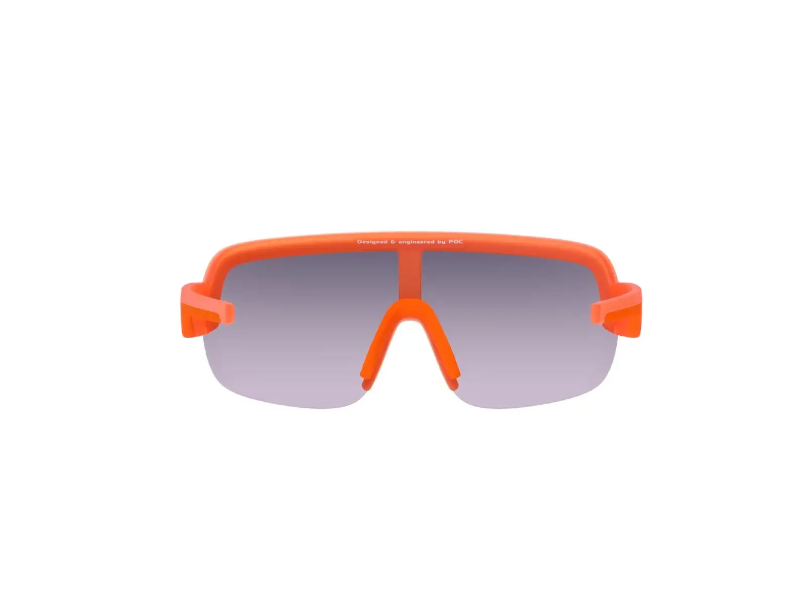 POC Aim okulary Fluorescent Orange Translucent/Violet Gold Mirror