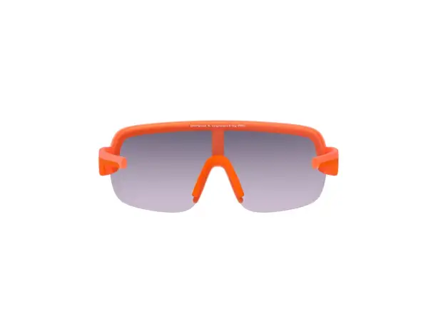 POC Aim okulary Fluorescent Orange Translucent/Violet Gold Mirror