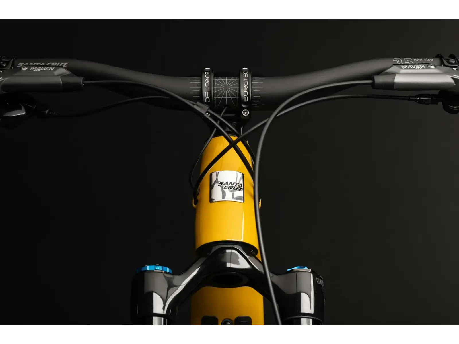 Santa Cruz Heckler SL 1 C Stout rower elektryczny z pełnym zawieszeniem Gloss Mustard Yellow