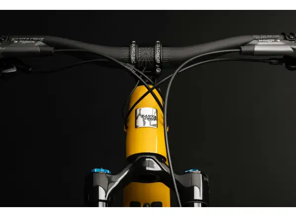 Santa Cruz Heckler SL 1 C Stout rower elektryczny z pełnym zawieszeniem Gloss Mustard Yellow