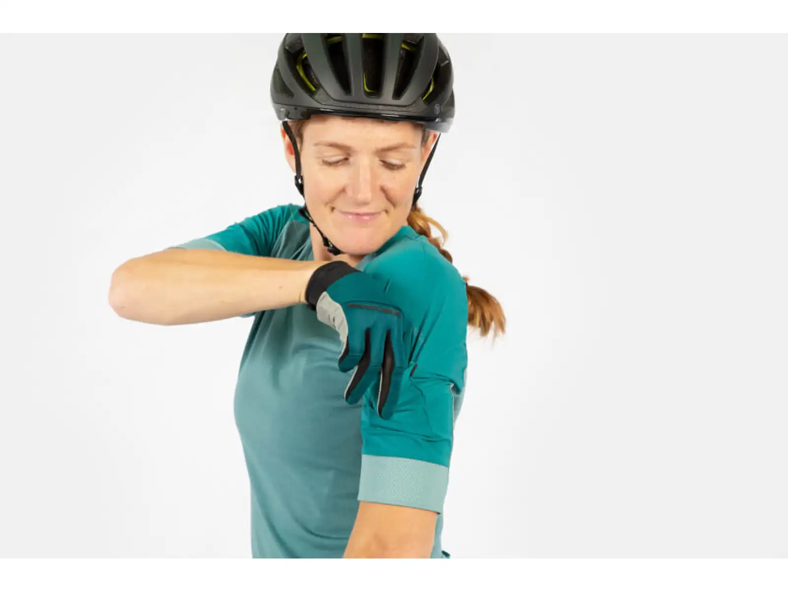 Endura GV500 S/S damski dres krótki rękaw Spruce Green