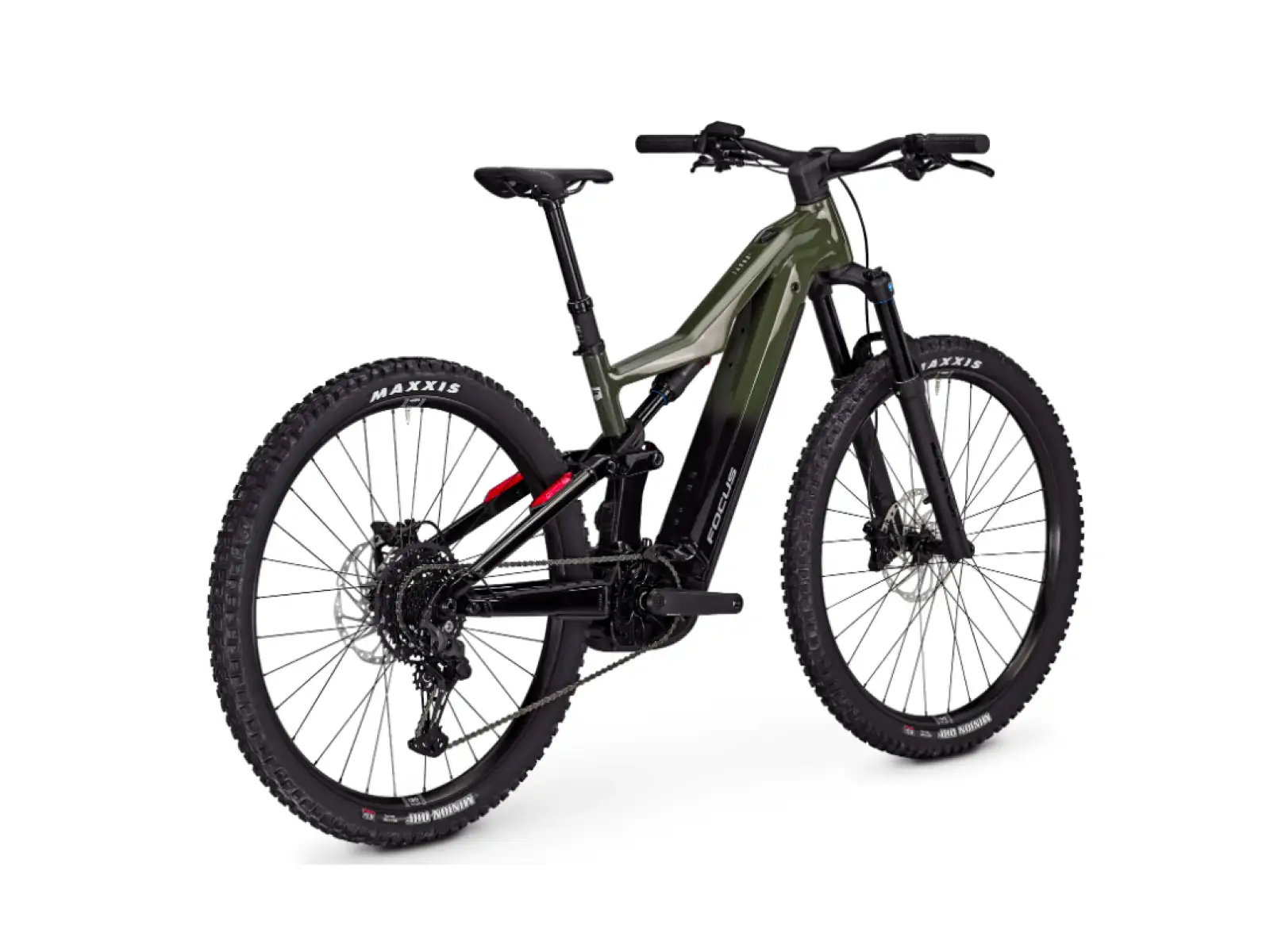 Focus Thron2 6.7 w pełni zawieszone rower elektryczny 600 Wh Urbangreen / Magicblack