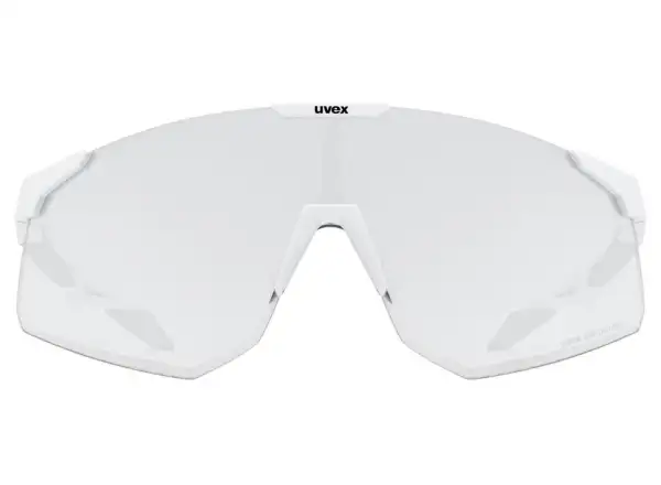 Uvex Pace Perform Variomatic okulary White Matt/LTM. Silver