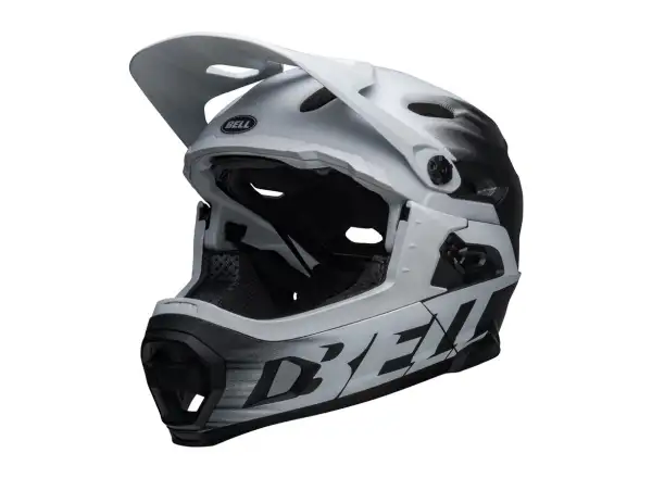 Bell Super DH Spherical kask Mat Black/White