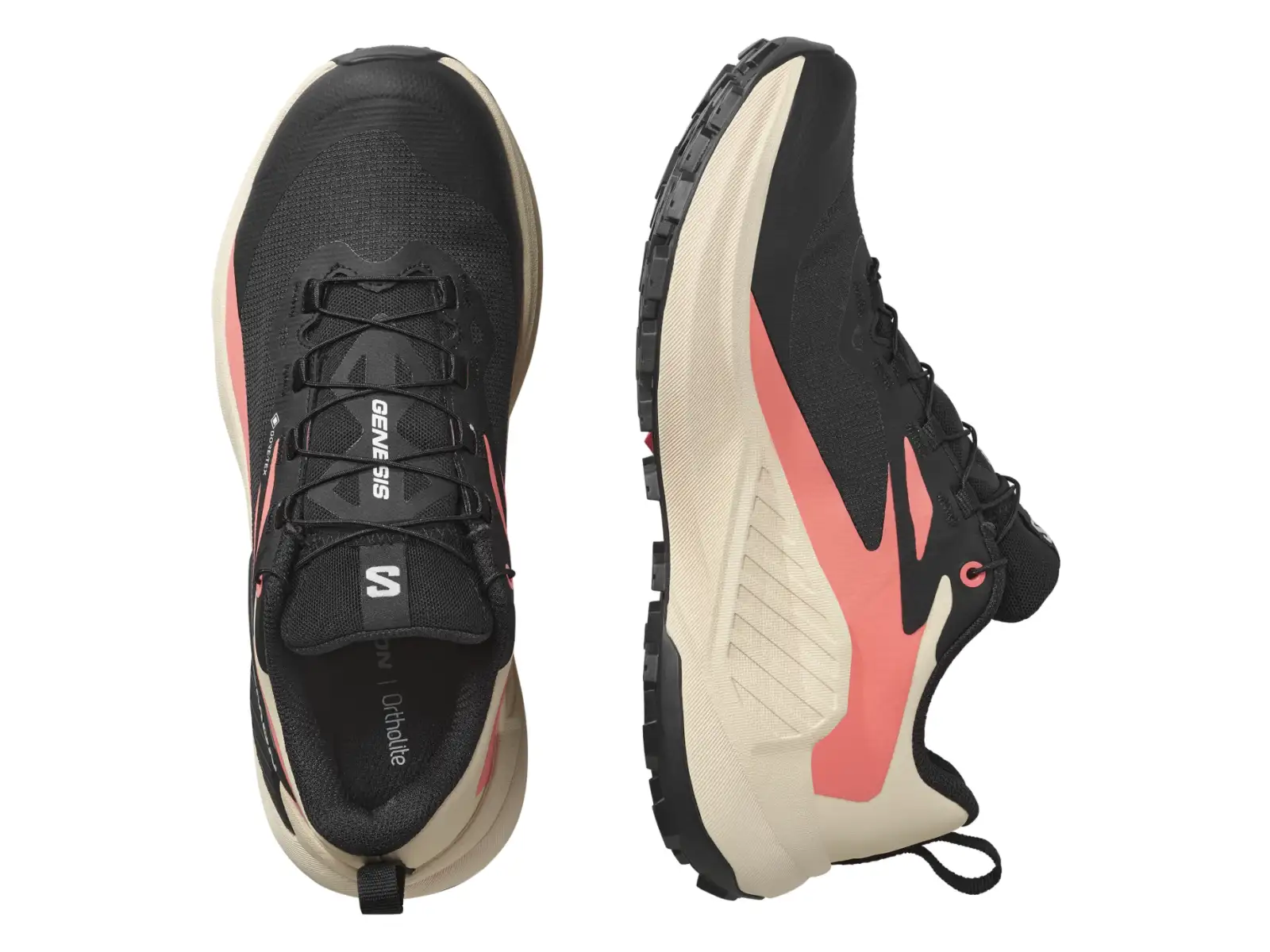 Salomon Genesis GTX damskie buty do biegania Black/Tender