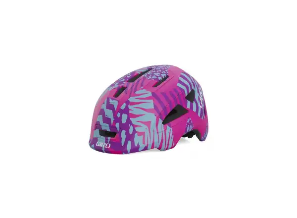 Giro Scamp II dziecięcy kask Mat Pink Animal